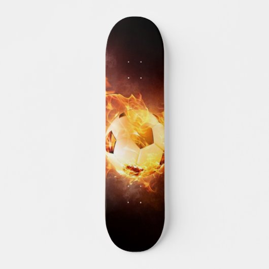 Soccer Fire Skateboard スケートボード (正面)