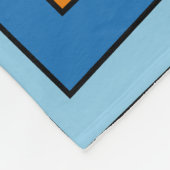 Soccer Football フリースブランケット (角)