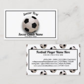 Soccer football coach manager 名刺 (正面/裏面)