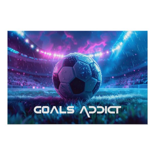 SOCCER - FOOTBALL - GOALS ポスター (正面)