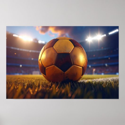 Soccer Football - Golden Ball ポスター (正面)