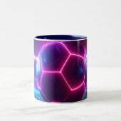 Soccer Football Mega Stadium ツートーンマグカップ (中央)