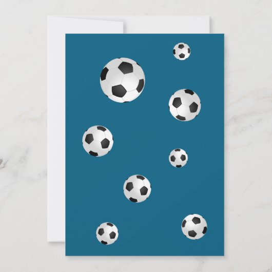 Soccer Football Player 2 Photo Memory Mate (裏面)