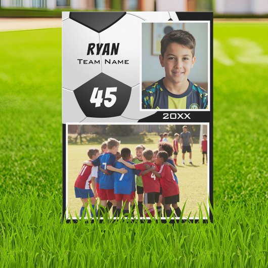 Soccer Football Player 2 Photo Memory Mate