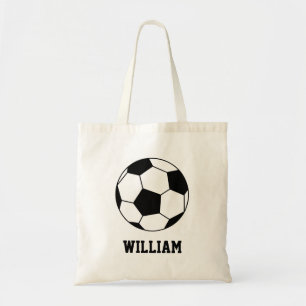 Soccer Football Sports Player Custom Name トートバッグ