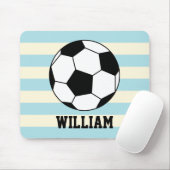 Soccer Football Sports Player Custom Name マウスパッド (マウス)