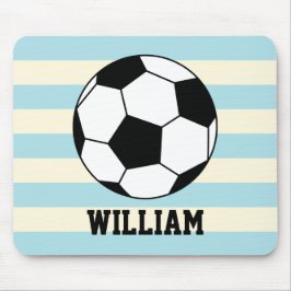 Soccer Football Sports Player Custom Name マウスパッド
