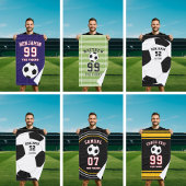 Soccer football team player coach Towel ハンドタオル