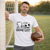 Soccer Game Day Player Look Tシャツ