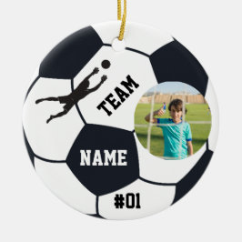 Soccer Goalie Ornament Goalkeeper Football Sports  セラミックオーナメント