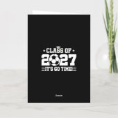 Soccer Graduation Go Time Senior Class of 2027 カード (裏面)