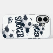 Soccer Graffiti iPhone 16 Case Case-Mate iPhoneケース (裏面 (横))