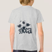 Soccer Graffiti Kids T-Shirt トライブレンドＴシャツ (裏面)