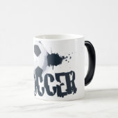 Soccer Graffiti Mug モーフィングマグカップ (正面右)