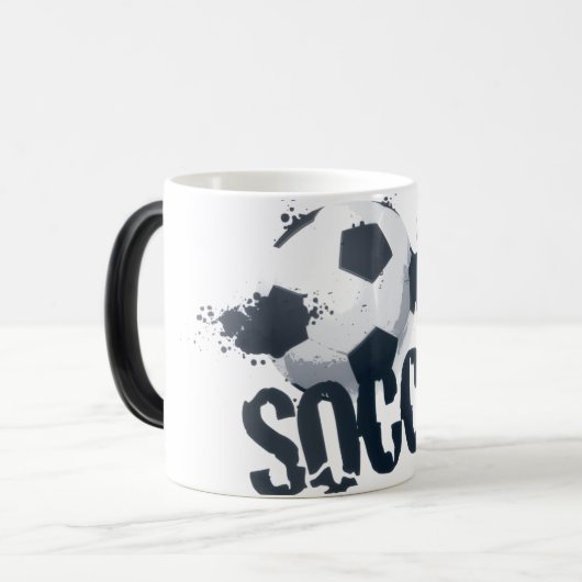 Soccer Graffiti Mug モーフィングマグカップ (正面左)