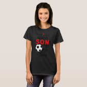 Soccer grandma that's my grandson out there footb tシャツ (正面フル)