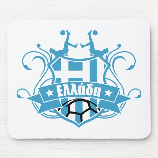 soccer GREECE マウスパッド (正面)