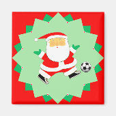 Soccer Holiday Gift Stocking Stuffers マグネット (正面)