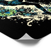 Soccer I'm 7 Years Old Boy Birthday  ポスター (角)