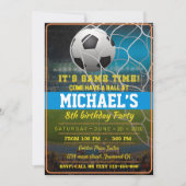 Soccer Invitation 招待状 (正面)