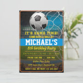 Soccer Invitation 招待状 (スタンド正面)