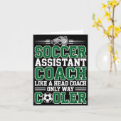 Soccer Istant Coach Like A Head Coach Only Way Coo カード (黄色い花)