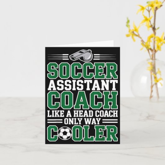 Soccer Istant Coach Like A Head Coach Only Way Coo カード (黄色い花)