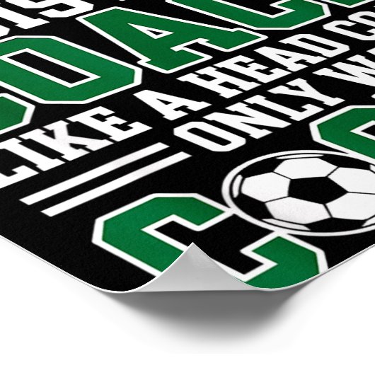 Soccer Istant Coach Like A Head Coach Only Way Coo ポスター (角)