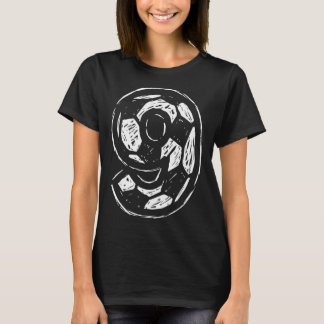 Soccer Jersey Number 9 Sketched Soccer Ll Style Sp Tシャツ