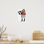 Soccer Kid Poster ポスター (キッチン)