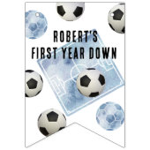 Soccer kids first birthday party  バンティングフラッグ (第2の旗)