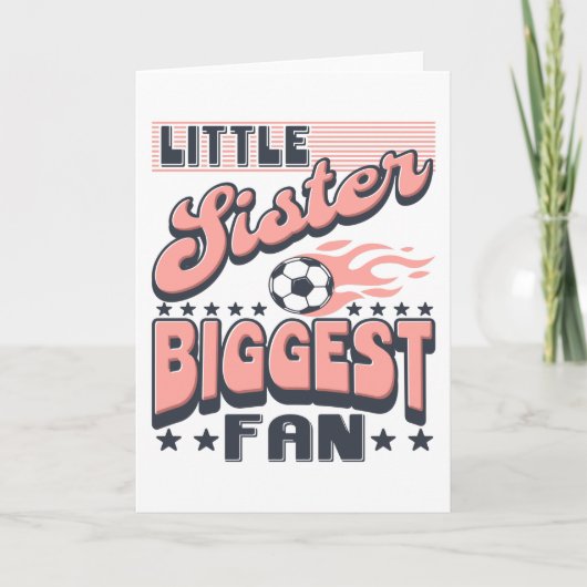 Soccer Little Sister Biggest Fan カード (正面)