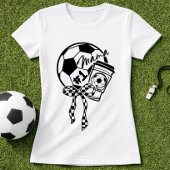 Soccer Mama Coffee Bow Style Tシャツ