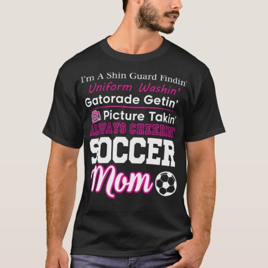 Soccer Mom football shirt  Tシャツ (正面)