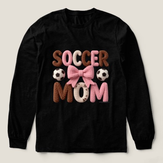 Soccer Mom Hoodie – Cozy Faux Yarn Pullover | Funn トライブレンドＴシャツ (デザイン正面)