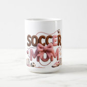 Soccer Mom mug – Faux Yarn Cozy Pullover Gift コーヒーマグカップ (中央)