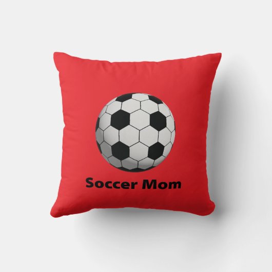 Soccer Mom Pillow クッション (裏面)