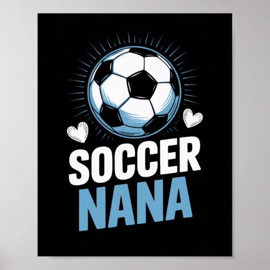 Soccer Nana Supporting Her Grandkids Every Weekend ポスター (正面)