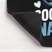 Soccer Nana Supporting Her Grandkids Every Weekend マウスパッド (コーナー)