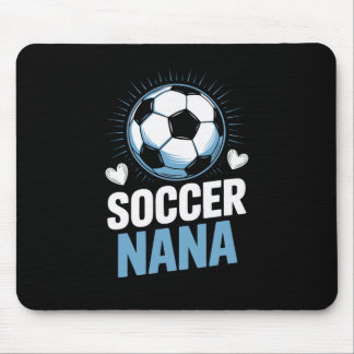 Soccer Nana Supporting Her Grandkids Every Weekend マウスパッド