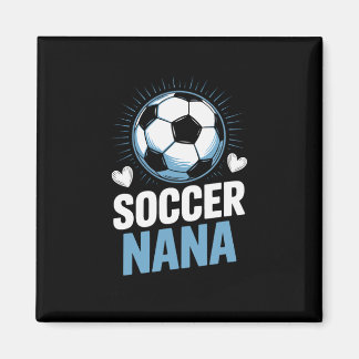 Soccer Nana Supporting Her Grandkids Every Weekend マグネット