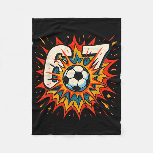 Soccer No Gr Strains No Glory No Bruises No Story  フリースブランケット (正面)