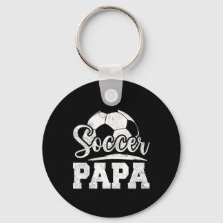 Soccer Papa Soccer Player Game Day Father's Day  キーホルダー