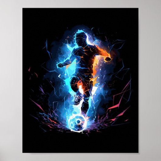 Soccer Player Lightning  ポスター (正面)