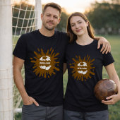 Soccer Player Personalized Name Splash Ball Tシャツ