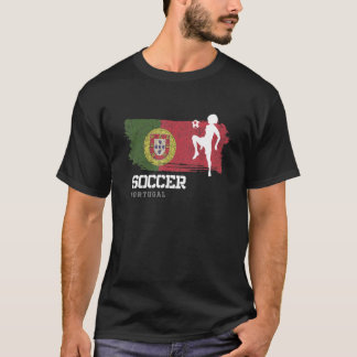 Soccer Portugal Flag Football Womens Soccer Girls  Tシャツ