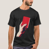 Soccer Red Card girl Tシャツ (正面)