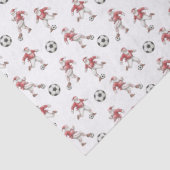 Soccer Santa Christmas 薄葉紙 (詳細)