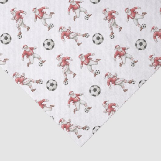 Soccer Santa Christmas 薄葉紙 (詳細)