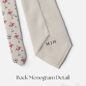 Soccer Santa Christmas Necktie with Monogram ネクタイ